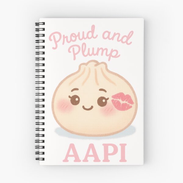 Item preview, Proud and Plump Dumpling with AAPI Message designed and sold by Places On Earth.