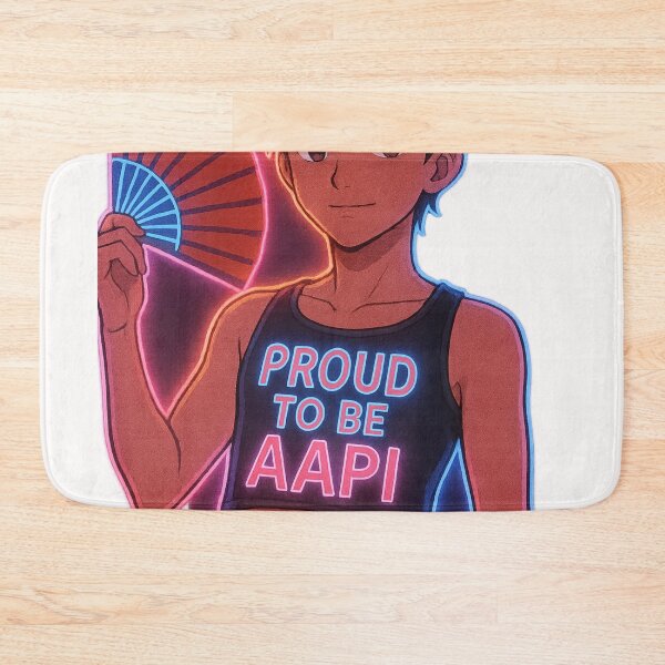 Item preview, Proud to Be AAPI Anime Style Boy with Fan designed and sold by Places On Earth.