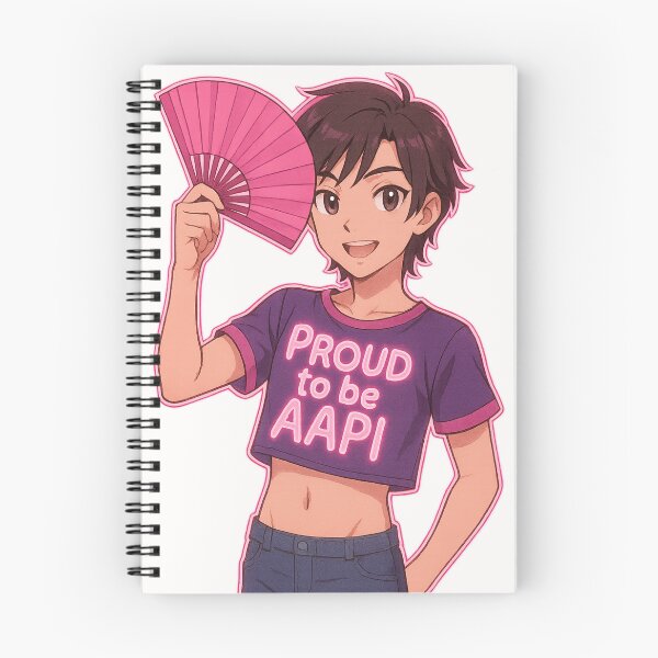 Item preview, Neon Crop Top Pride with AAPI Message designed and sold by Places On Earth.