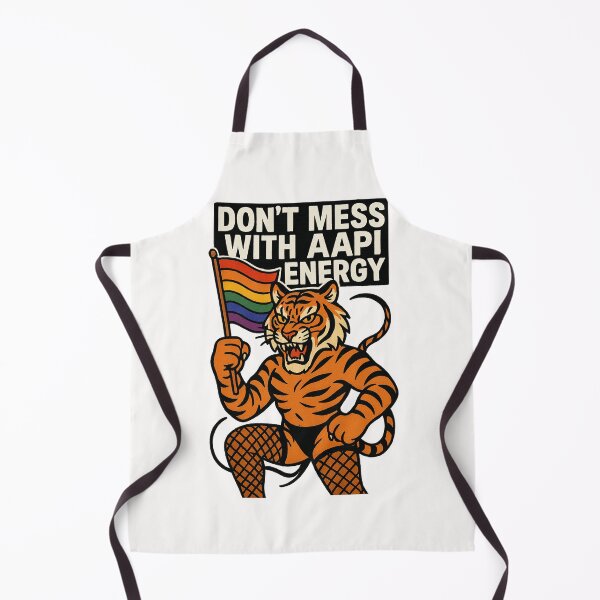Item preview, Don’t Mess with AAPI Energy Fierce Tiger designed and sold by Places On Earth.