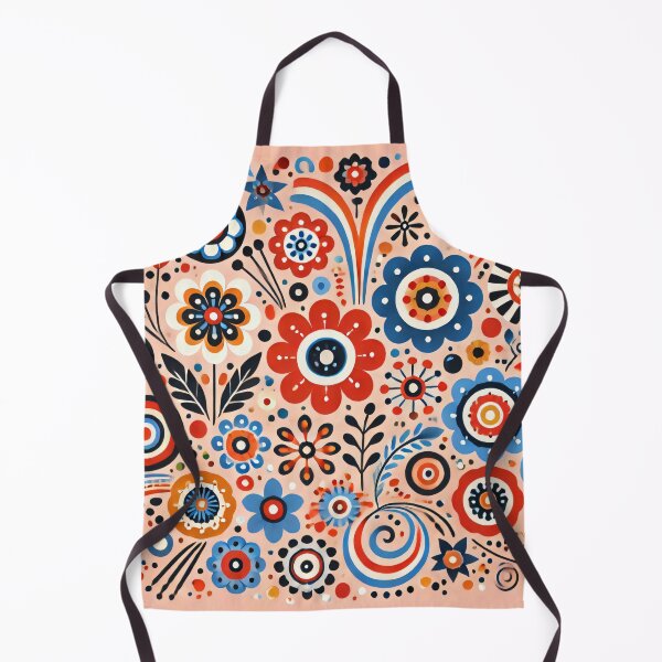 Item preview, Daisy Delight Scandinavian Folk Art by heidiannemorris © designed and sold by FOLK ART FUSION by heidiannemorris.