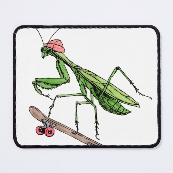 Item preview, Wheel Poppin' Mantis designed and sold by Scribbles & Doodles by Jinx.