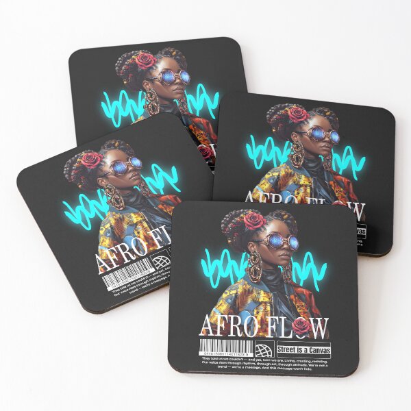 Item preview, Afro Flow - Urban Art with Pride and Attitude designed and sold by JohanSD.