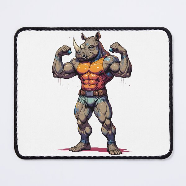 Item preview, gym lover rhino designed and sold by rajdigitalarts.