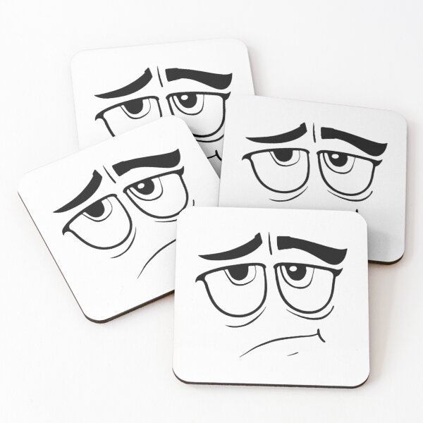 Item preview, Emotional Faces – Abstract Facial Expressions Art designed and sold by Colorful-Garden.