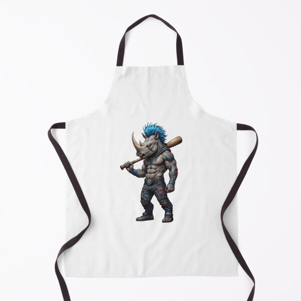 Item preview, punk rhino designed and sold by rajdigitalarts.
