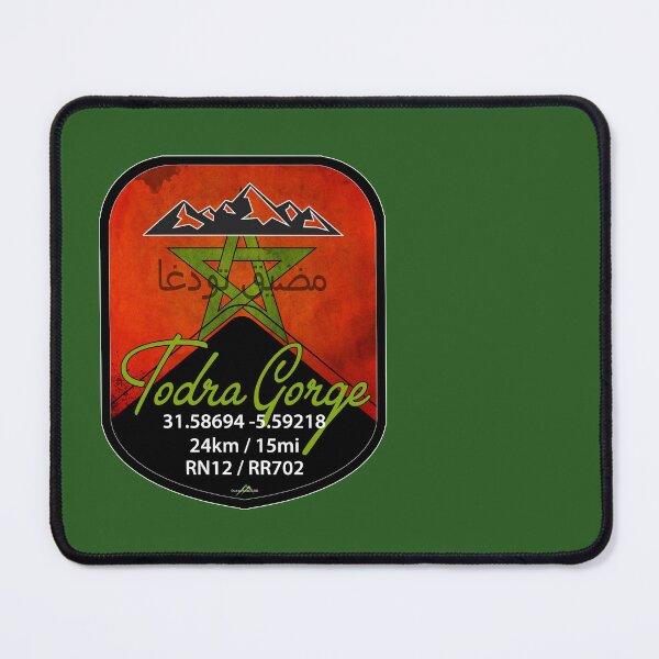 Item preview, Todra Gorge Todgha Gorge Morocco Sticker T-Shirt 01 designed and sold by OuterShellUK.
