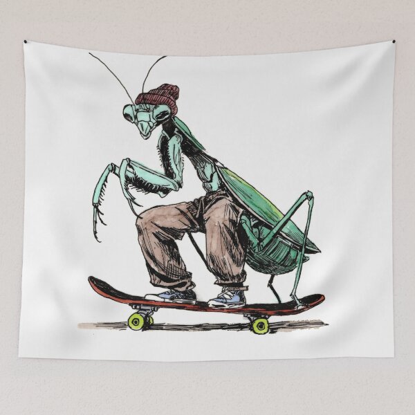 Item preview, Mantis on Wheels designed and sold by Scribbles & Doodles by Jinx.