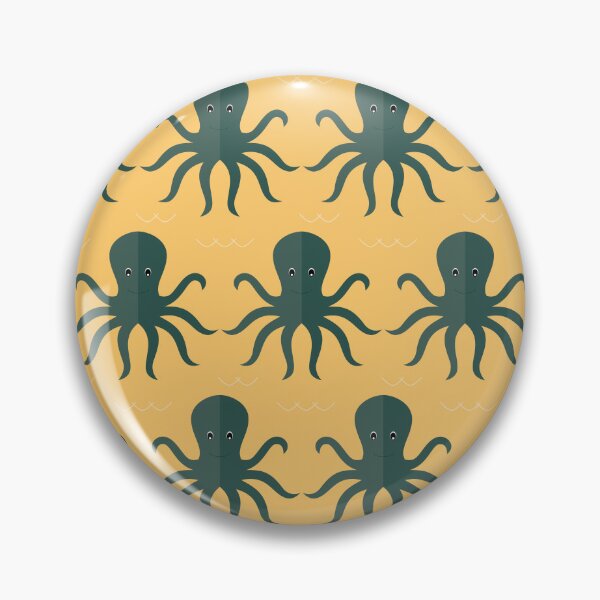 Item preview, Octopuses on yellow designed and sold by reneesillus.