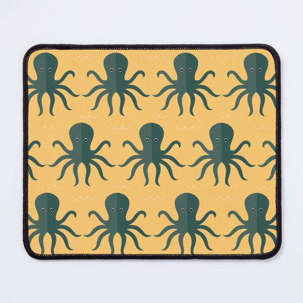 Item preview, Octopuses on yellow designed and sold by reneesillus.