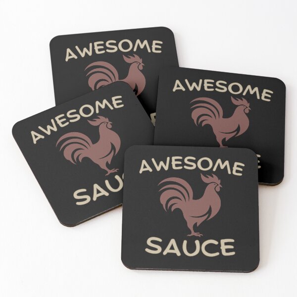 Item preview, Funny Chicken Awesome Sauce Vintage Chili Rooster Graphic Design Humorous designed and sold by Guess4best.