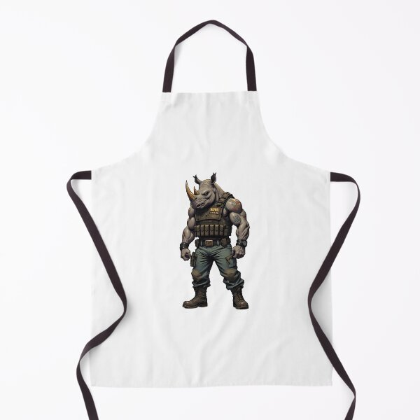 Item preview, security guard rhino designed and sold by rajdigitalarts.