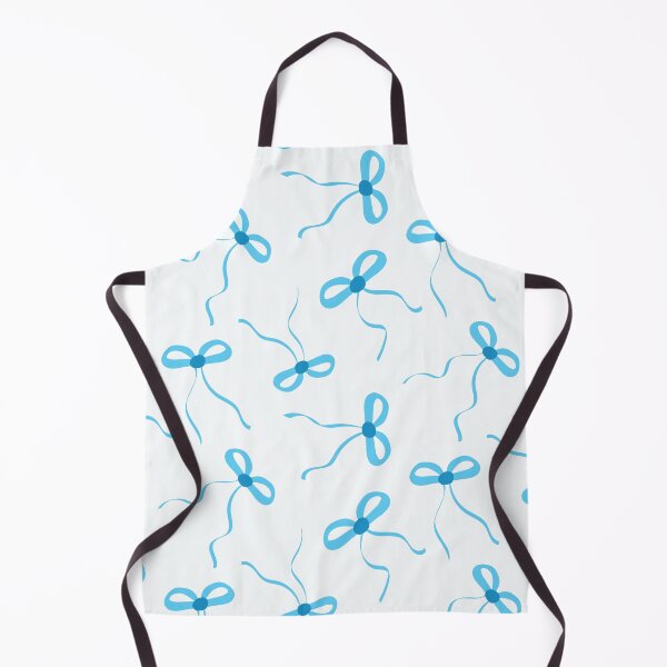 Item preview, Simple Preppy Coquette Blue Bows Pattern  designed and sold by Yasminepatterns .