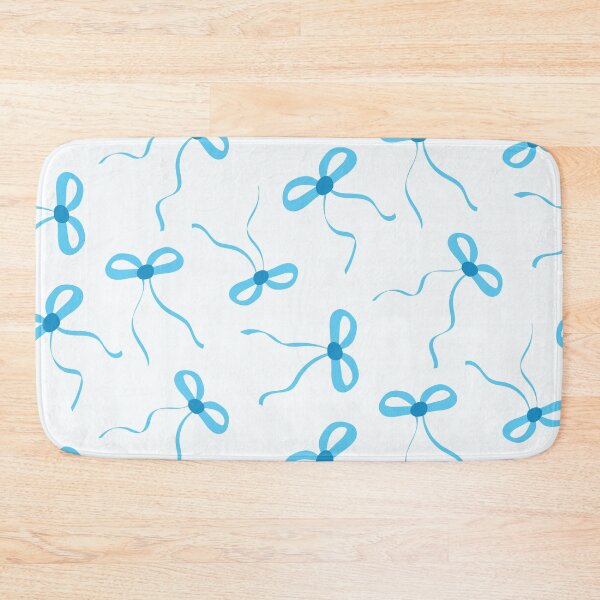 Item preview, Simple Preppy Coquette Blue Bows Pattern  designed and sold by Yasminepatterns .