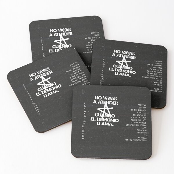 Item preview, NO VAYAS A ATENDER CUANDO EL DEMONIO LLAMA - tracklist designed and sold by EquipoItalia.
