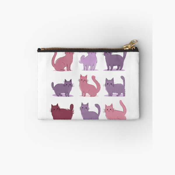 Item preview, Cute cats (purple) designed and sold by maggiehuth.