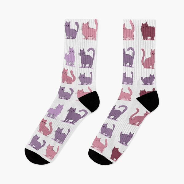 Artikelvorschau, Cute cats (purple) entworfen und verkauft von maggiehuth.