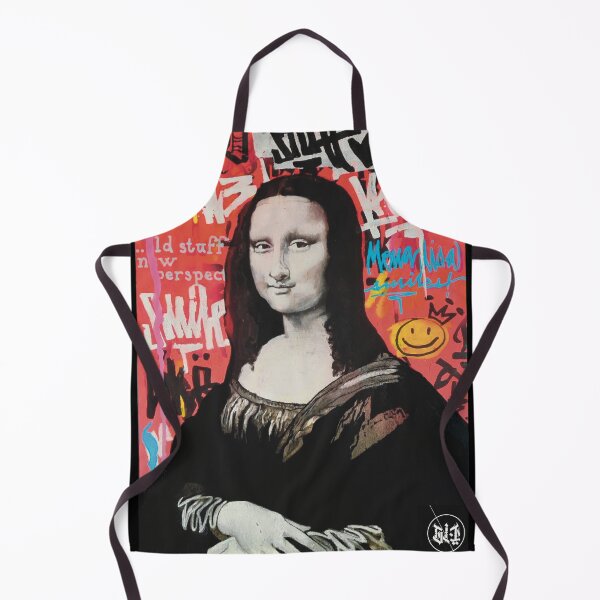 Item preview, Mona Lisa Smiles – Street Art Remix designed and sold by Drew.Lab_One.