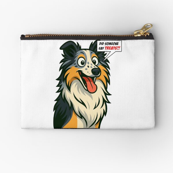 Item preview, Did Someone Say Treats?! – Funny Sheltie Cartoon Dog Cartoon designed and sold by TMPender.