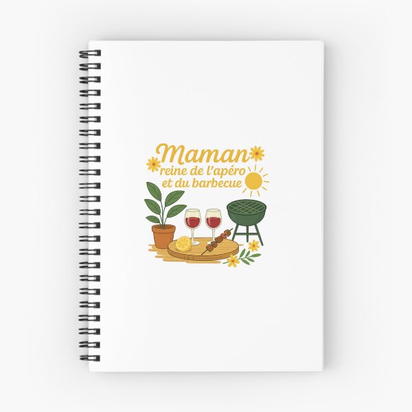 Item preview, Mom, queen of aperitifs and barbecues! designed and sold by Nine-et-moi.