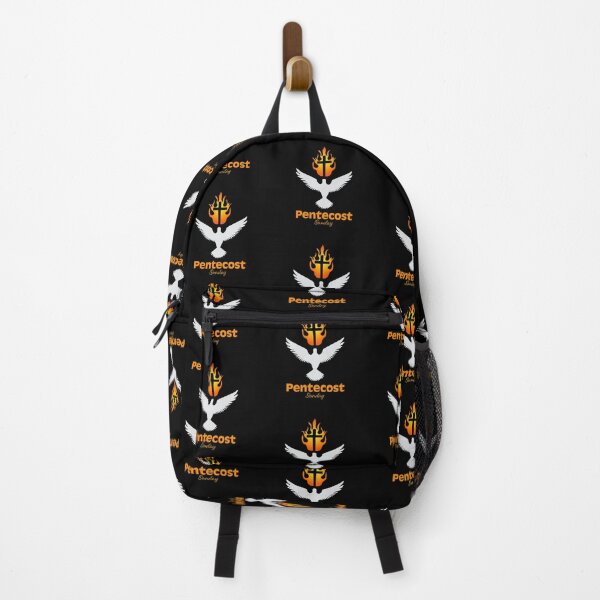 Item preview, Pentecost Sunday Art – Holy Spirit Dove with Flames of Fire Christian Design designed and sold by CrossCrafted.