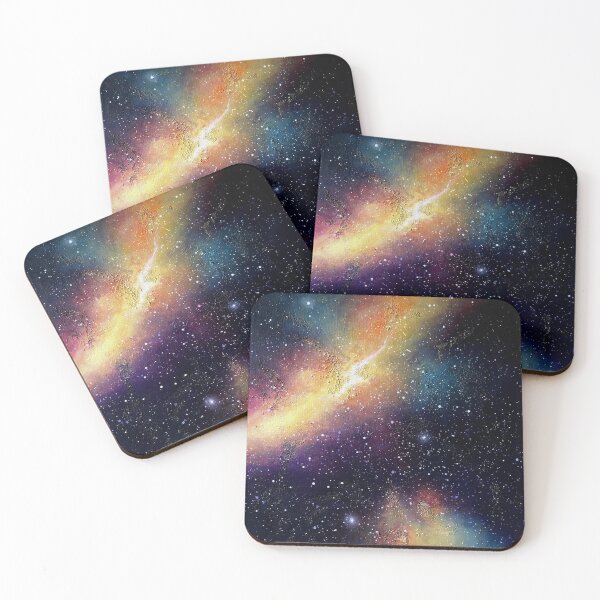 Item preview, Radiant Rift: Hand-Painted Galactic Burst designed and sold by MarinaBlackArt.