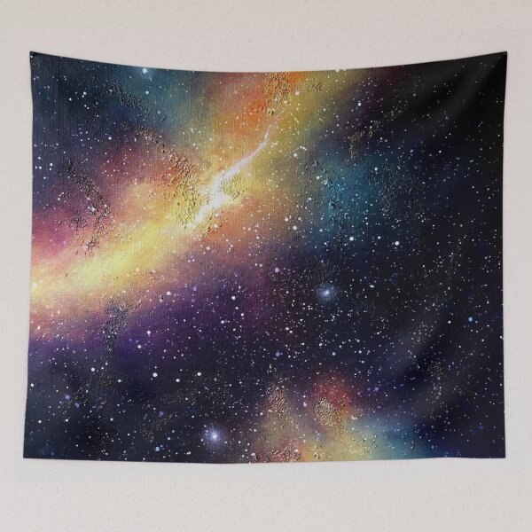 Item preview, Radiant Rift: Hand-Painted Galactic Burst designed and sold by MarinaBlackArt.