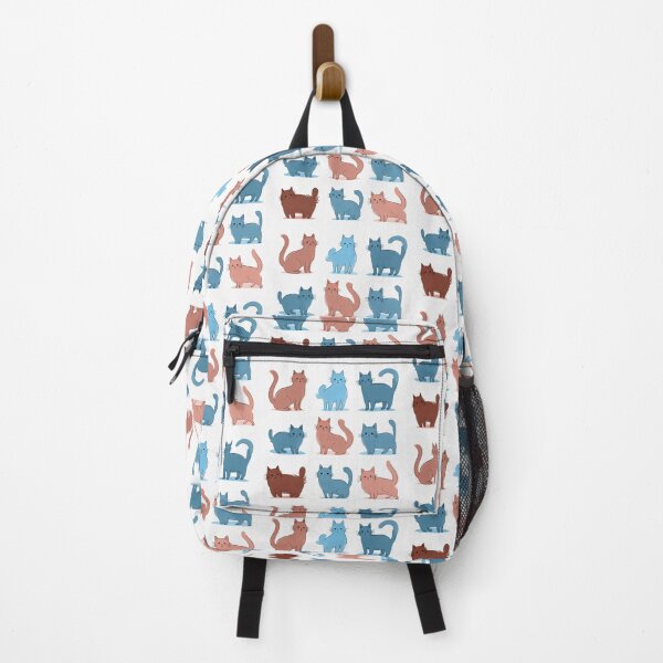 Item preview, Cute cats (blue&brown) designed and sold by maggiehuth.