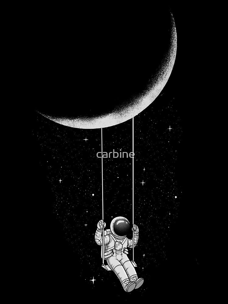 Thumbnail 2 of 2, Baby T-Shirt, Moon Swing designed and sold by carbine.
