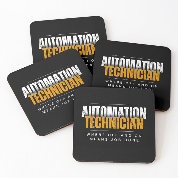 Item preview, Automation Technician Off On Job Done designed and sold by thesparkystore.
