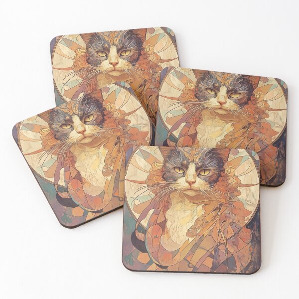 Item preview, Cats of Art Nuvo | Maine Coon_05 designed and sold by TailTalesJP.