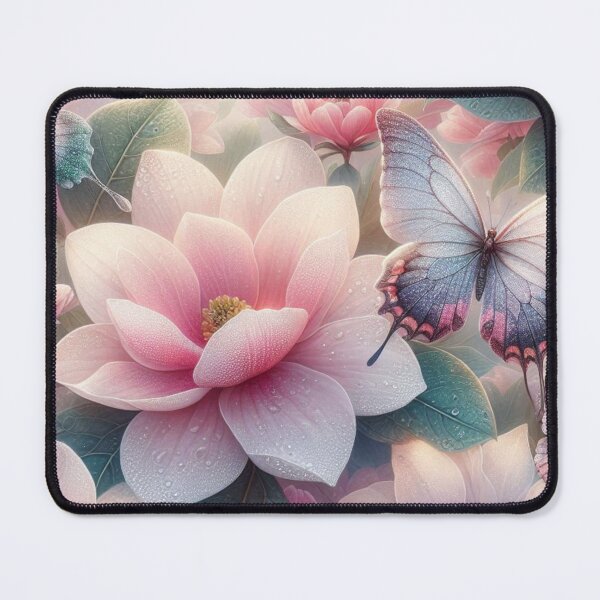 Item preview, Feminine Floral Motif – AI Artwork Soft and Elegant Flower Design for Clothing and Accessories for Women and Girls designed and sold by knalpot-design.