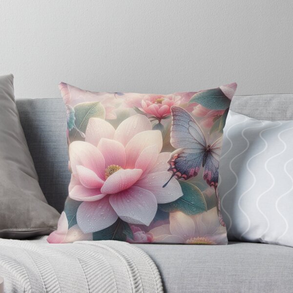 Item preview, Feminine Floral Motif – AI Artwork Soft and Elegant Flower Design for Clothing and Accessories for Women and Girls designed and sold by knalpot-design.
