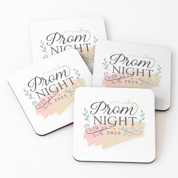 Item preview, Prom night 2025 watercolor designed and sold by DuskTillDown.