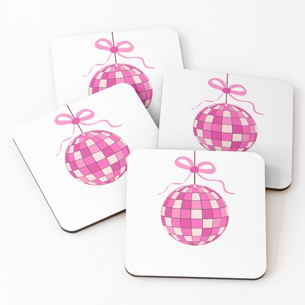 Item preview, Coquette disco ball with pink bow  designed and sold by Yasminepatterns .