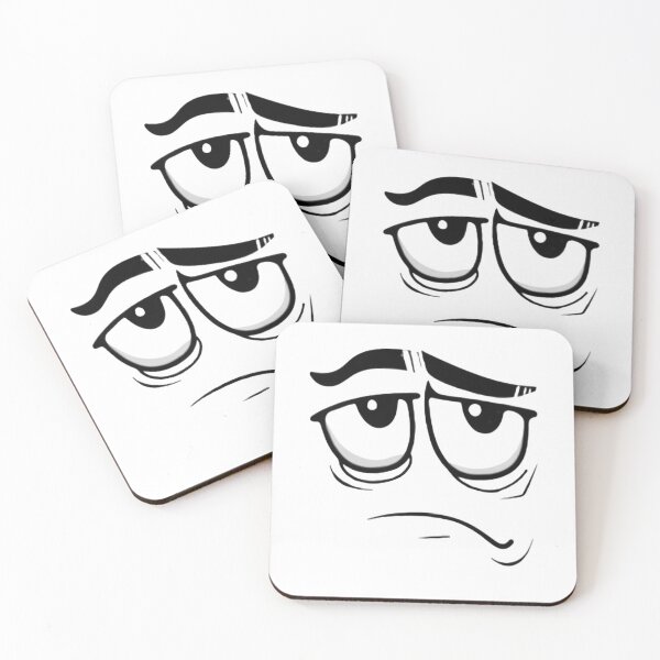Item preview, Sarcastic Moody Face – Funny Attitude Design designed and sold by Colorful-Garden.