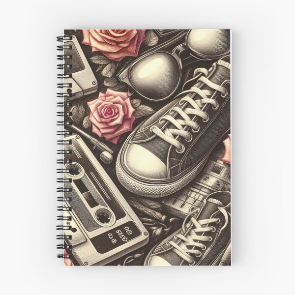 Item preview, Floral & Shoe Elements – AI Artwork with Feminine-Tomboy Charm for Trendy Clothing and Accessories for Women & Girls designed and sold by knalpot-design.