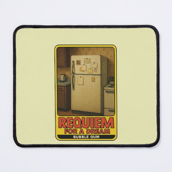 Item preview, Fridge Bubble Gum Card – Requiem for a Dream Parody designed and sold by ChickenFund.