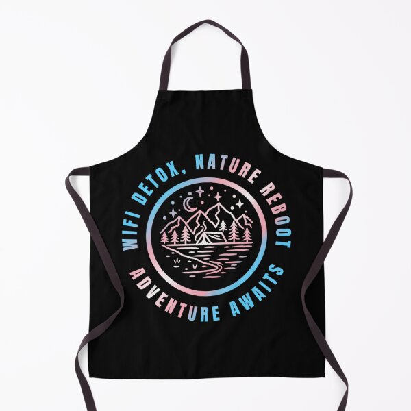Item preview, Wifi Detox, Nature Reboot, Adventure Awaits, Transexual pride flag graphic, rainbow mountains, river, nature park, stars and crescent moon graphic, mental health matters, outdoors, nature,  designed and sold by PrideBeProud.