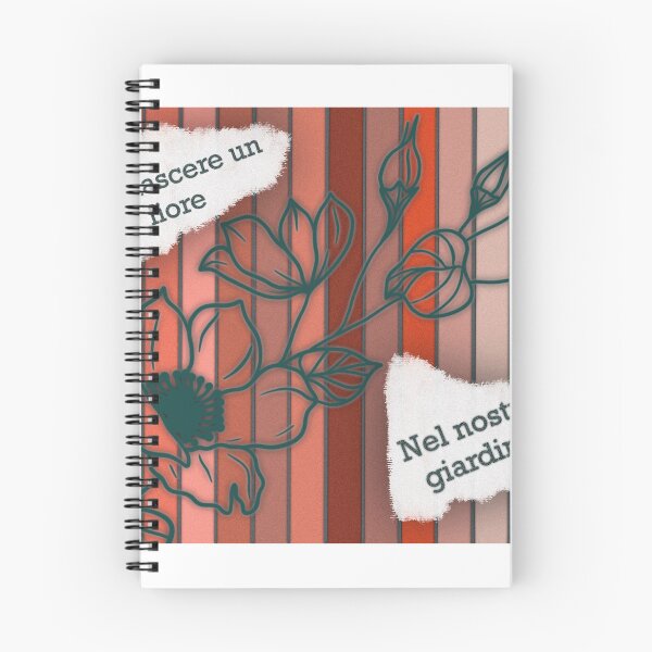 Item preview, Nascere un fiore nel nostro giardino  designed and sold by Dueperuno.