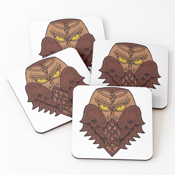 Item preview, Celtic Knot Dotwork Owl - Colours designed and sold by BassInstinct.