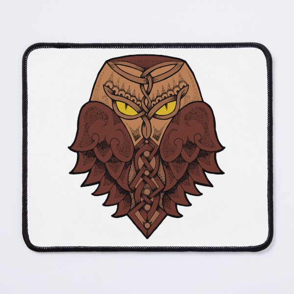 Item preview, Celtic Knot Dotwork Owl - Colours designed and sold by BassInstinct.