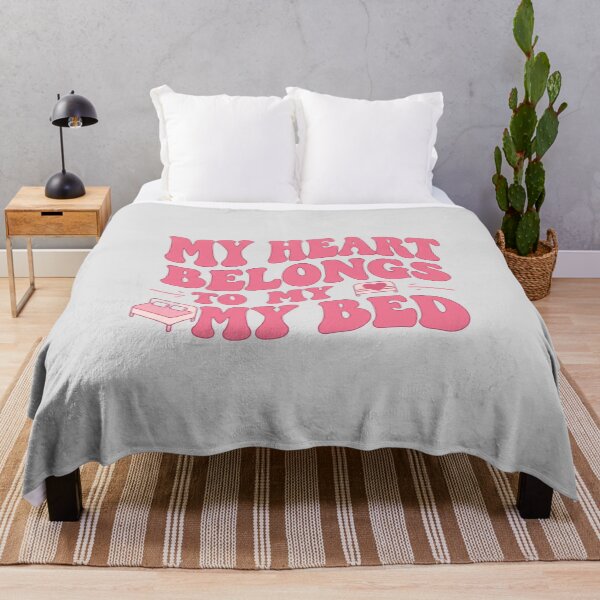 Item preview, My Heart Belongs To My Bed designed and sold by Itsheartshop.