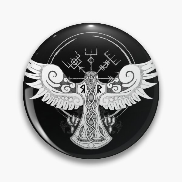 Item preview, Celtic Raven - Travellers Totem (Grey) designed and sold by BassInstinct.