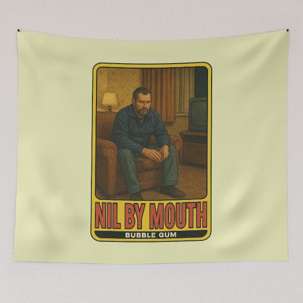 Item preview, Nil by Mouth Bubble Gum Card – Bleak British Cinema Collectible designed and sold by ChickenFund.