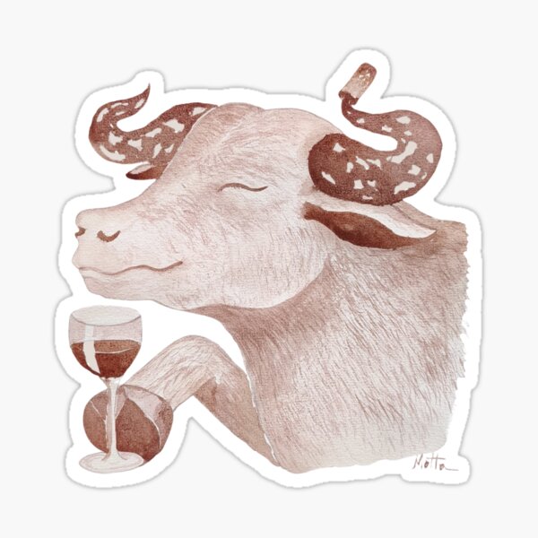 Item preview, Oeno-Astrology: Taurus in Wine 2 designed and sold by vinsurtoile.
