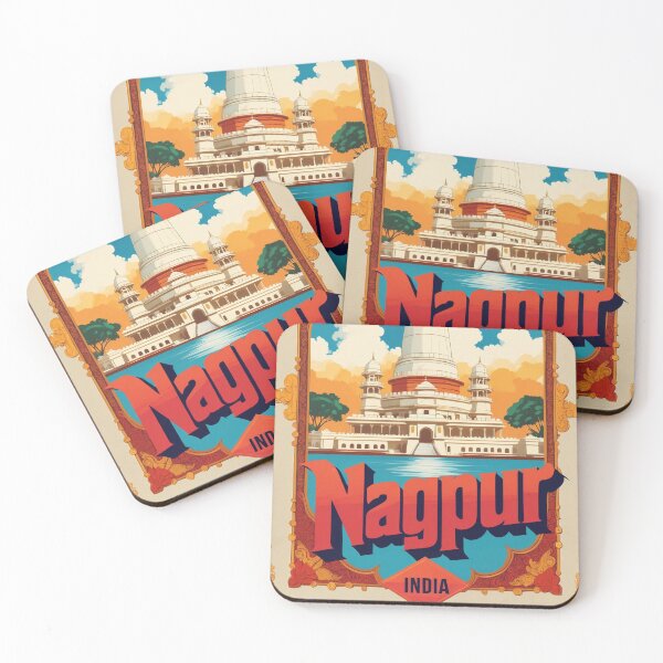 Item preview, Nagpur India Vintage Travel Tourism  designed and sold by TravelersGems.