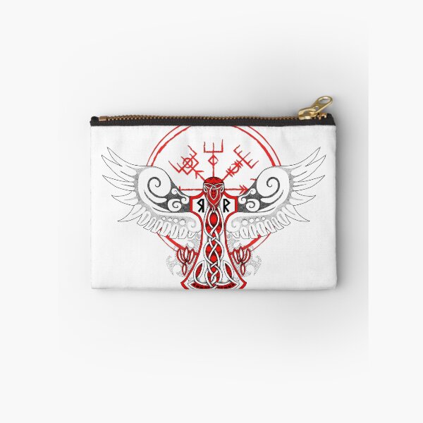Item preview, Celtic Raven - Travellers Totem (Red) designed and sold by BassInstinct.