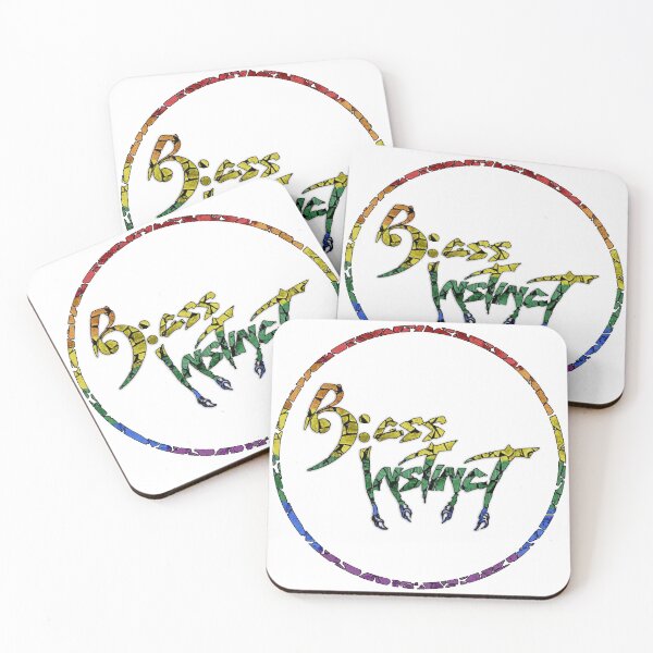 Item preview, Bass Instinct Logo - Rainbow Stone designed and sold by BassInstinct.