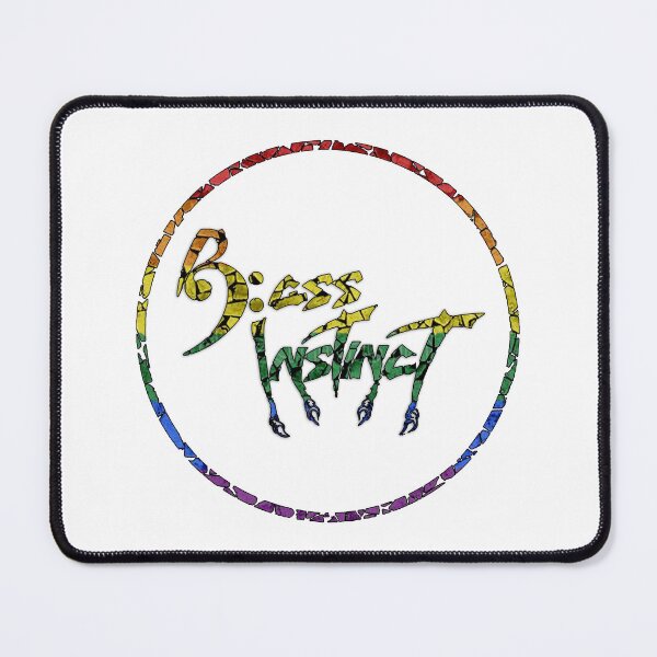 Item preview, Bass Instinct Logo - Rainbow Stone designed and sold by BassInstinct.